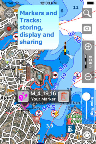 Aqua Map Malta - Nautical GPS screenshot 2