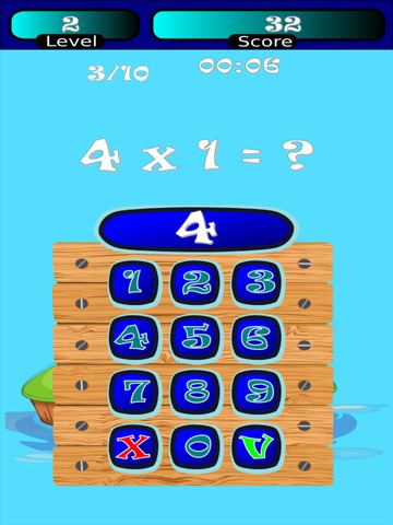 Times Tables Math Trainer HD FREE
