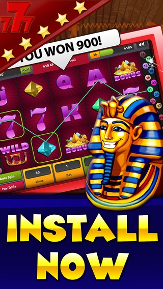 【免費遊戲App】All Slots Of Pharaoh's - Way To Casino's Top Wins 2-APP點子