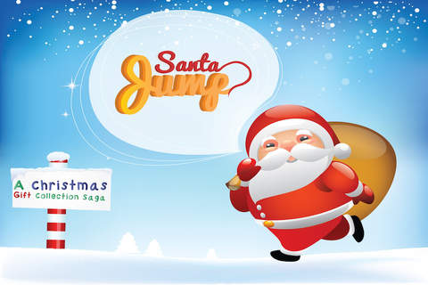 Santa Jump Infinite Snowball Rotation Frenzy - Best Game For Christmas screenshot 3