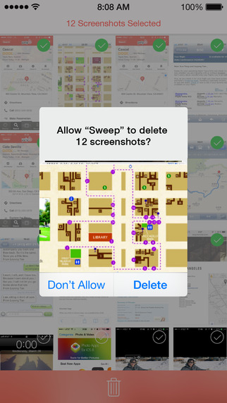 【免費生產應用App】Sweep - delete screenshot and reclaim storage space-APP點子