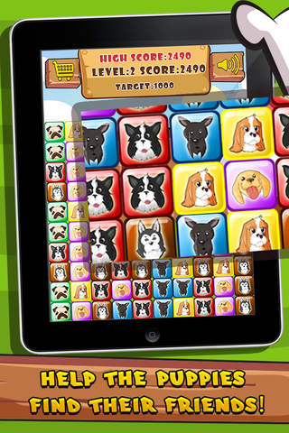 Adorable Puppy Popstar - Pet Match Crash Mania screenshot 2
