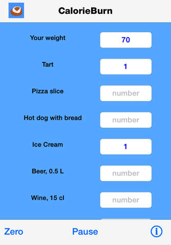KaloriPromenaden screenshot 2