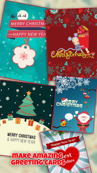 Christmas greeting cards Maker - Free Greeting Cards