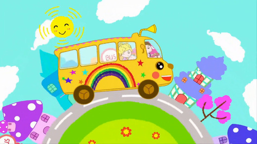 Wheels On The Bus Nursery Rhymes Sing Along Karaoke Song For Kids