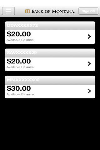Bank of Montana Mobile screenshot 2