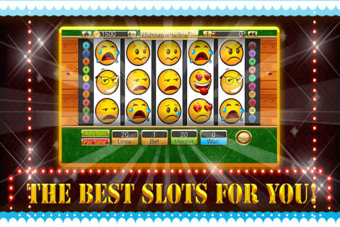 Attack of Emoticon Slots Casino Free screenshot 2