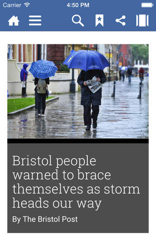 Bristol Post Evening Edition screenshot 3