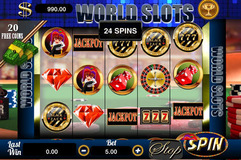 AAA Aabsolute World Casino Slots - Top FREE Vegas Series Gambling with Jackpots and Payouts screenshot 3
