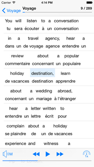 【免費教育App】Anglais de voyage-APP點子