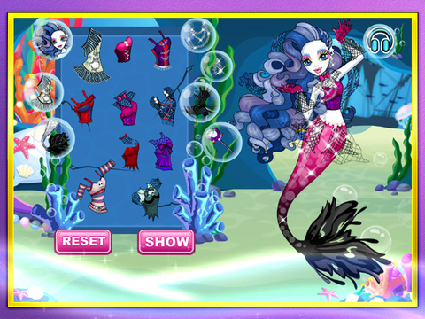 【免費遊戲App】Mermaid Fashion dressup-APP點子