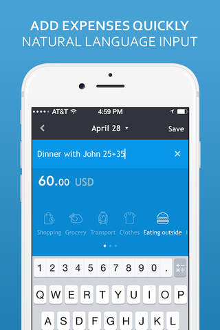 Sumptus – Money Saver and Daily Expense Tracker screenshot 2
