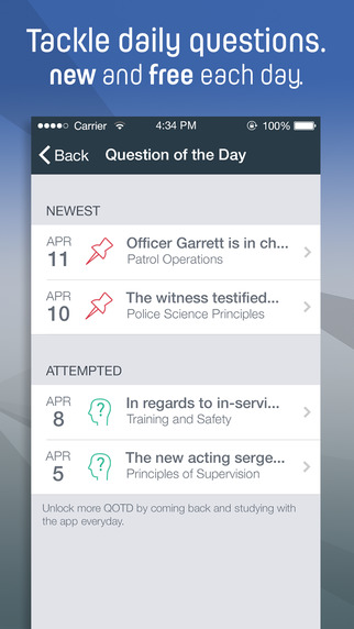 【免費教育App】Police Sergeant Exam Prep 2015-APP點子