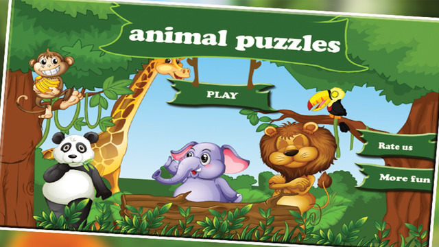 Animal Puzzle – Amazing jungle puzzle game for toddlers preschool learning