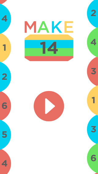 【免費遊戲App】Make 14 - Number Wars in the Brain-APP點子