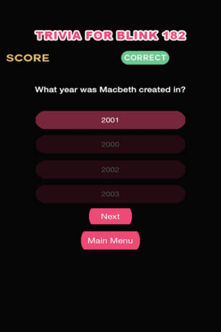 Trivia & Quiz Game For Blink 182 Fans screenshot 2