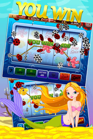 Blue Rolling Slots! - Lake Hills Casino - The treasures of the deep blue can be yours today! screenshot 2