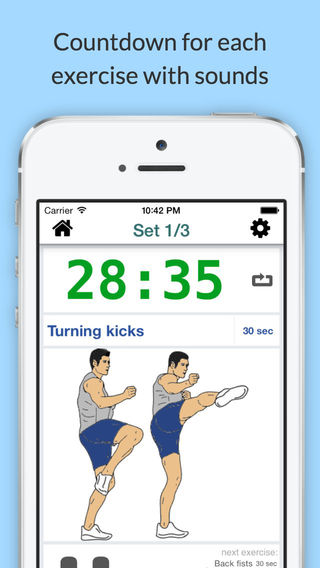 【免費健康App】Street Fighter Workout - Complete exercises routine for self defense fitness system-APP點子