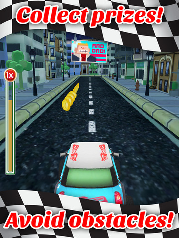 【免費遊戲App】Motor Havoc City Nitro Dash - FREE - Fast Mini Obstacle Course Endless Car Race Game-APP點子