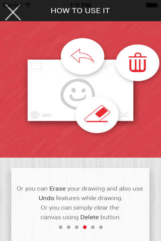 Drawing Keyboard - Scribble & Doodle Keyboard in Messaging Apps for iOS8 screenshot 2