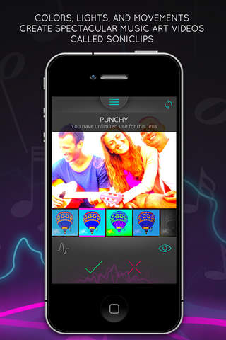 SoniCam - Sonify and transform live video into music screenshot 4