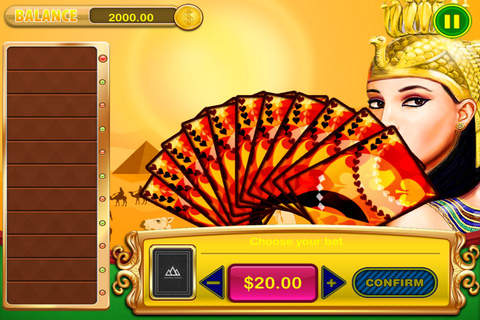 All-in Xtreme Pharaoh's Fire High-Low Casino Dice Game in Las Vegas Free screenshot 2