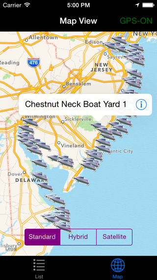 【免費旅遊App】DE-NJ: Salt Water Boat Ramps-APP點子