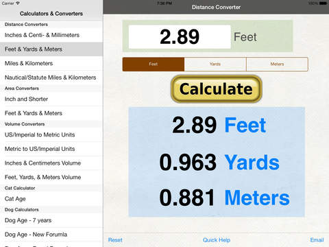 免費下載生活APP|Distance Converter: Feet, Meters, Imperial, & US Unit app開箱文|APP開箱王