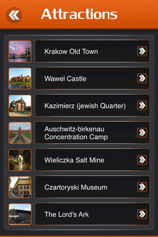 Krakow Offline Travel Guide screenshot 3