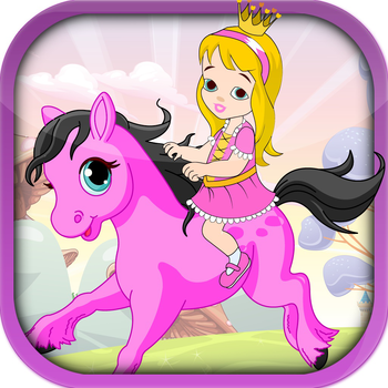 Pretty Pony Princess Ride - A Running Horse Adventure LOGO-APP點子