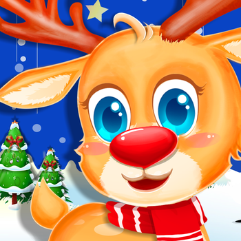 Santa's Reindeer Dress Up Salon LOGO-APP點子