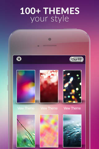 Blur Gallery HD – Photo Effect Retina Wallpapers , Themes and Backgrounds screenshot 2