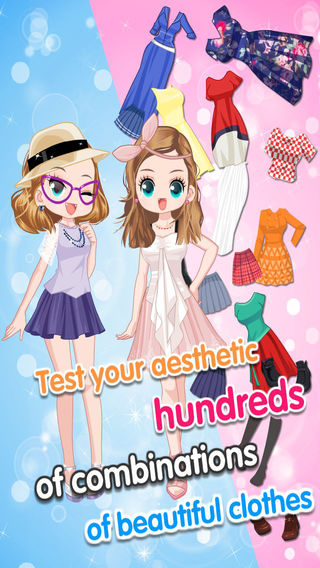 【免費遊戲App】Fashion Sisters Dress Up-APP點子