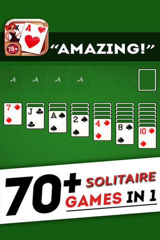 70 Solitaire Card Games screenshot 3