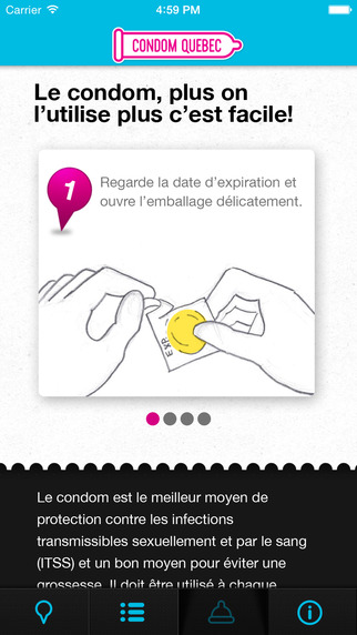 【免費健康App】Condom Québec-APP點子