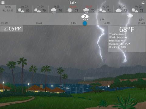 【免費天氣App】YoWindow Weather-APP點子