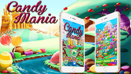 Candy Mania Pop Blitz - Best FREE Match 3 Puzzle Candies to Win Big