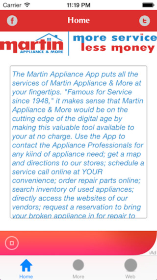 Martin Appliance More