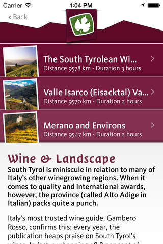 Culturonda@ Wine - South Tyrol / Südtirol screenshot 3