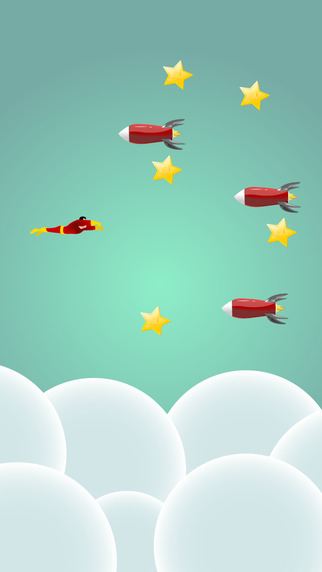 【免費遊戲App】Flappy Rocket Hero-APP點子