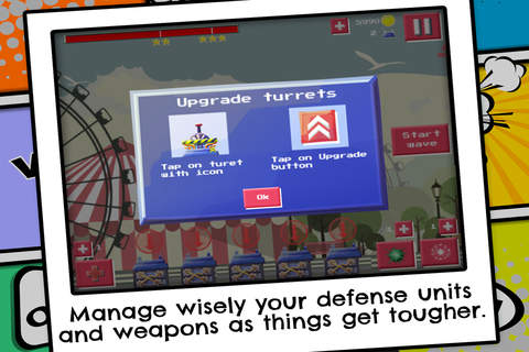 Carnival Monster Defense 2 - FREE - TD Strategy Game screenshot 3