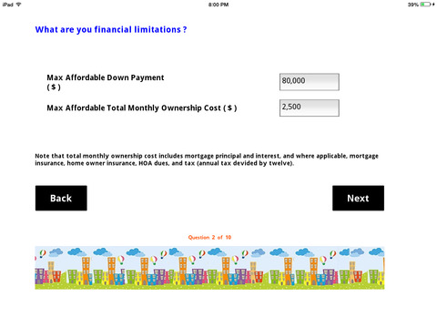 Opti-Mortgage for iPad screenshot 3
