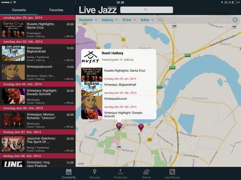 【免費音樂App】Live Jazz Danmark-APP點子