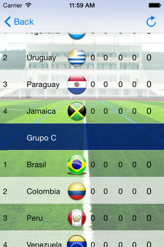 App Copa América 2015 Deluxe screenshot 4
