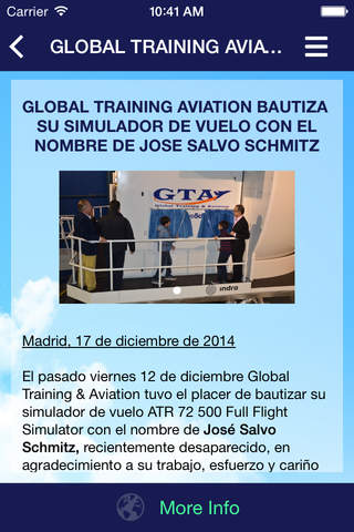 Global Training Aviation App screenshot 3