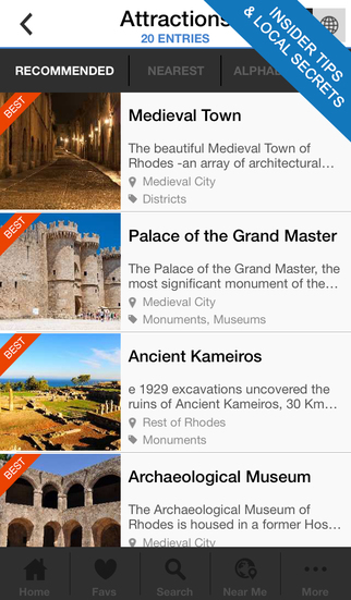 【免費旅遊App】RHODES by GreekGuide.com-APP點子