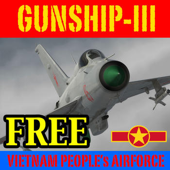 Gunship III - Combat Flight Simulator - Vietnam People's Airforce - FREE LOGO-APP點子