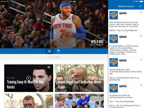 【免費運動App】New York Knicks Official App-APP點子