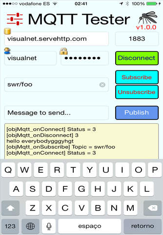 MQTT Tester / Client screenshot 3