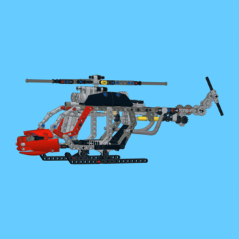 Helicopter for LEGO 8051 LOGO-APP點子